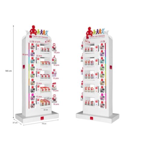 POS Display Fresh Air Friend voor 7 soorten