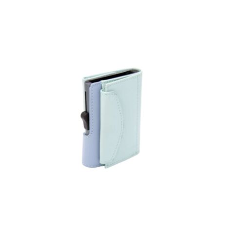 RFID Portemonnee Bright Women XL met Pasjeshouder en Muntvak Classic Leather Aqua/ Ice