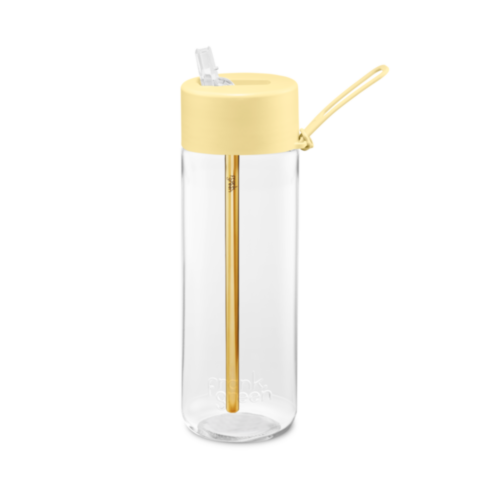 Drinkfles met Rietje 740 ml Buttermilk