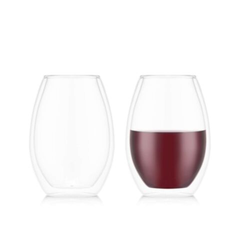 Skål Rode Wijnglas Dubbelwandig Shiraz 250 ml
