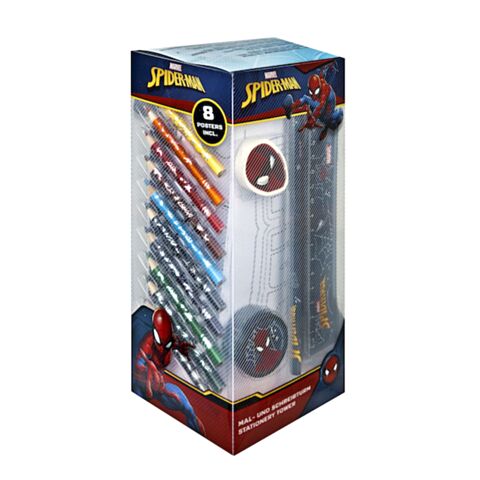 Spider-Man Bureauset Set van 25 Stuks