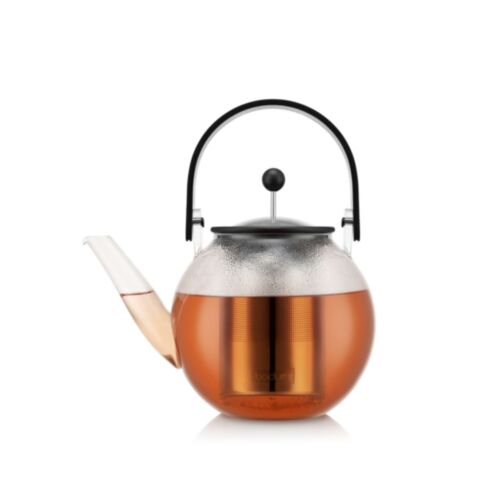 Assam Theepers met RVS Filter en Kunststof Handgreep 1,5 liter