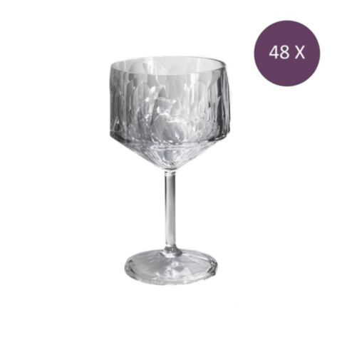 Superglas Club No. 15 Glas 400 ml Set van 48 Stuks Luxury Light Grey