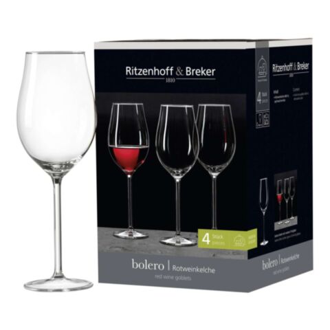 Bolero Wijnglas Rood 460 ml Set van 4 Stuks