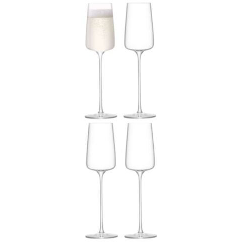 Metropolitan Champagne Flute 230 ml Set van 4 Stuks