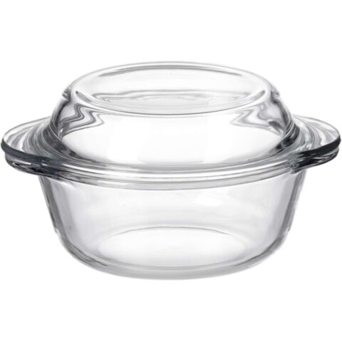 Cucina Ovenschaal Glas Ø 23 cm 2,0 L met Deksel