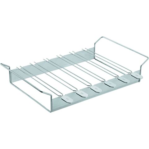 BBQ Accessoire Spiezen met Houder Set van 6 Stuks