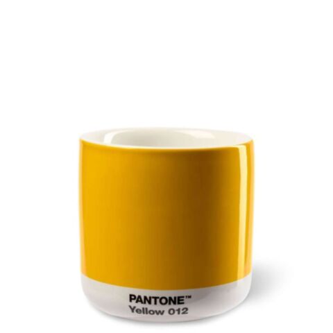 Latte Macchiatobeker Dubbelwandig 220 ml - Yellow 012