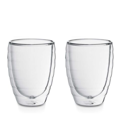 Cesena Latte Macchiato Glas Dubbelwandig 300 ml Set van 2 Stuks