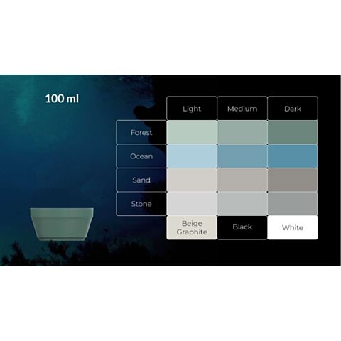 CirculCup Beker 100 ml Sand Light Set van 368 Stuks