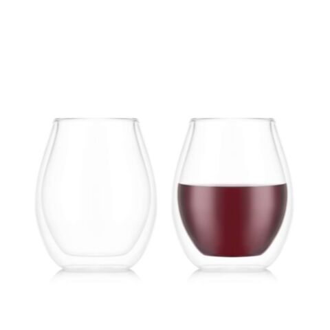 Skål Witte Wijnglas Dubbelwandig Syrah 450 ml