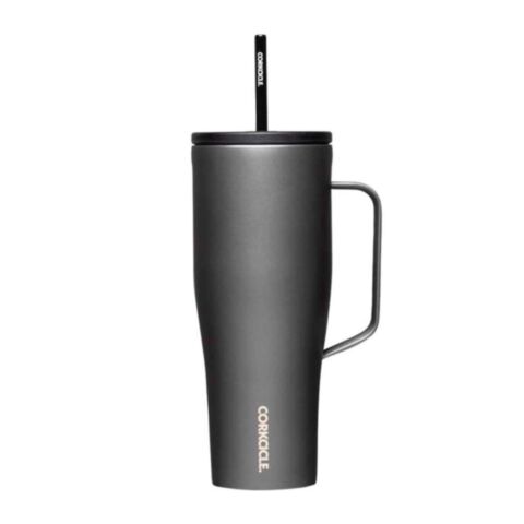 Cold Cup XL Thermosbeker met Rietje 890 ml Glossy Gray