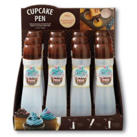 POS Display Keukenhulp Gadget Cupcakepen voor 12 Stuks