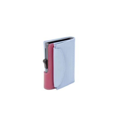 RFID Portemonnee Bright Women XL met Pasjeshouder en Muntvak Classic Leather Ice/ Cherry