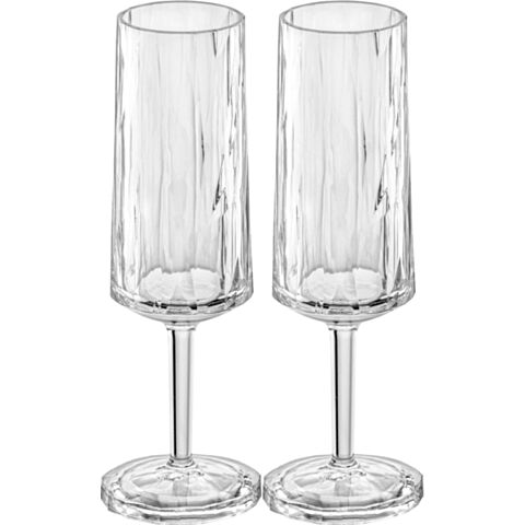 Superglas Club No. 14 Champagneflute 100 ml Set van 2 Stuks