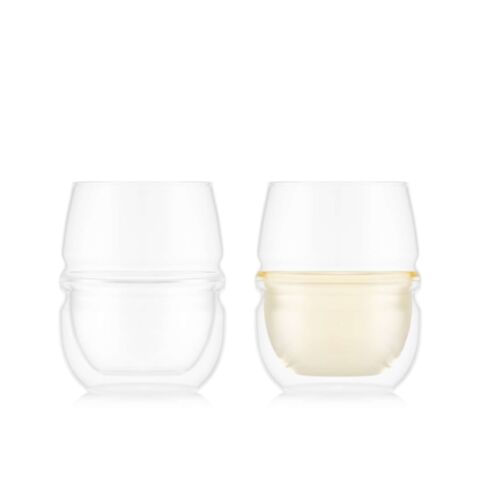 Fyn Chardonnayglas Dubbelwandig 250 ml Set van 2 Stuks