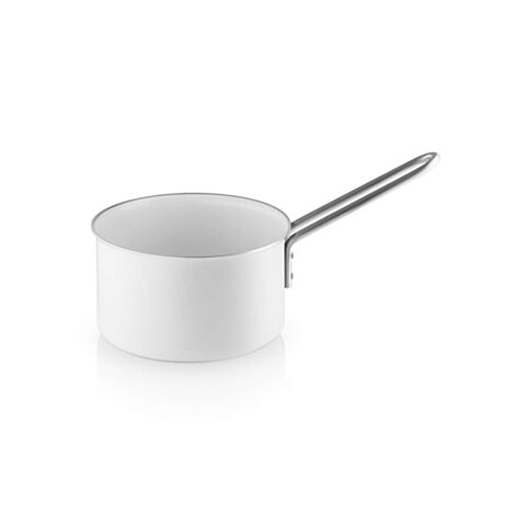White Line Steelpan Ø 16 cm 1,8 Liter Ceramique Recycled Aluminium