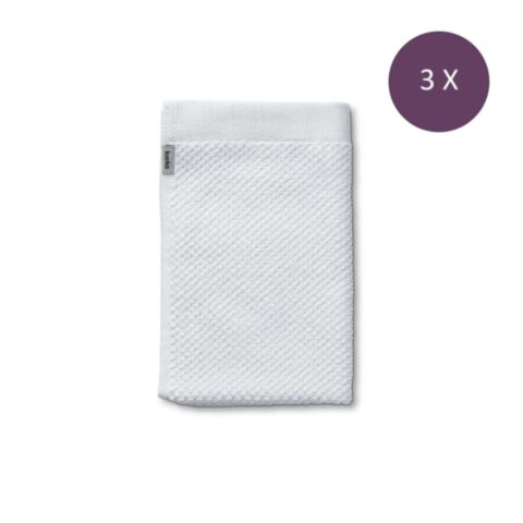 Lavinia Gastendoek White 30x50 cm Set van 3 Stuks