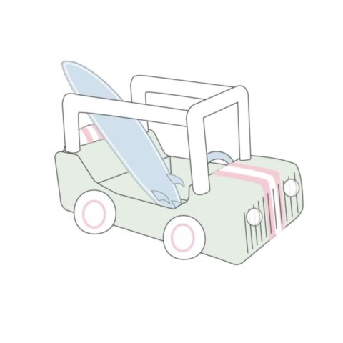 Kids Inflatable Games The Cubby Buggy met Surfplank