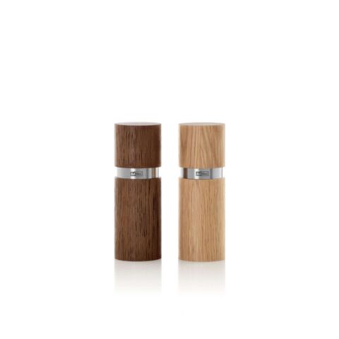 Textura Peper- en Zoutmolen 13 cm Set van 2 Stuks