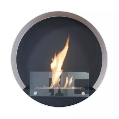 ScandiFlames Hangende Bio-Ethanol Haard Delaware Ø 60 x 20 cm