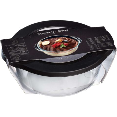 Cucina Ovenschaal Glas 1,45 L met Deksel