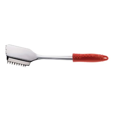 Fyrkat Grillborstel 33 cm Rood