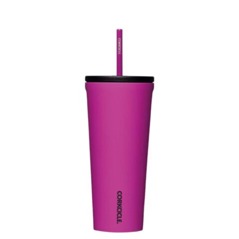 Cold Cup Thermosbeker met Rietje 710 ml Fuchsia