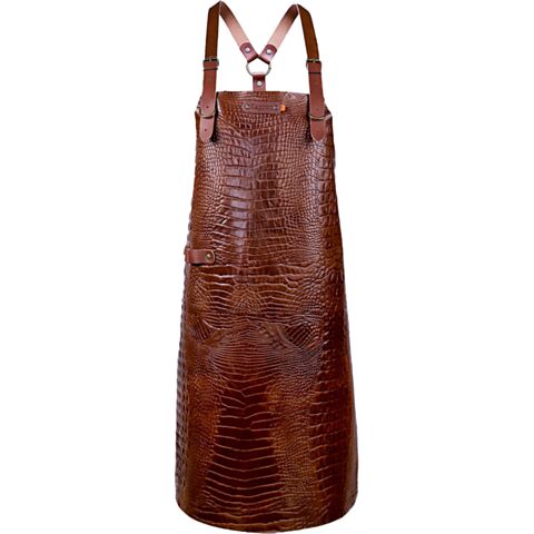 New York Caiman Schort met Schouderbanden Large Leer